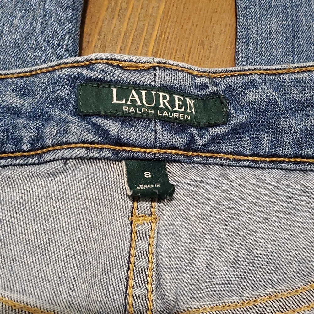 Lauren Ralph Lauren classic Sraight Jeans with Stretch Size 8 - Picture 2 of 4